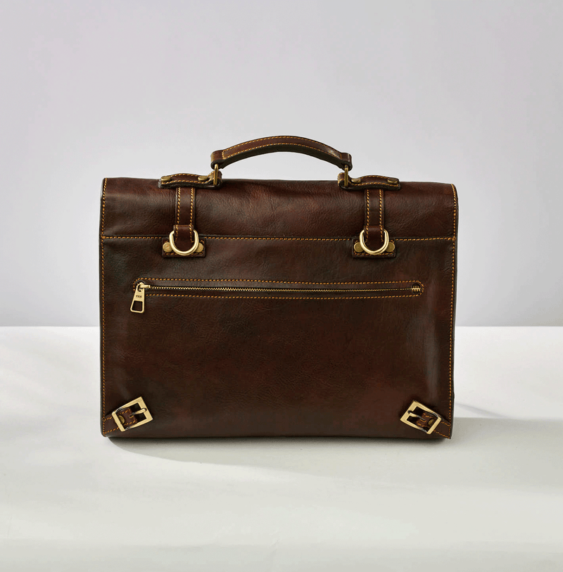 Seneca Backpack Briefcase Walnut